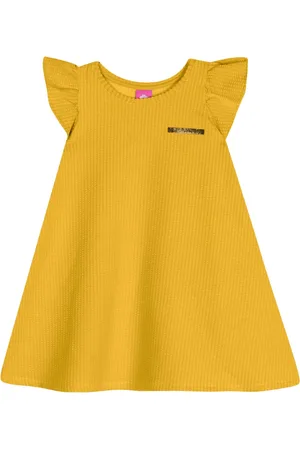 Lilica Ripilica Infantil - Vestido Manga Curta Feminino