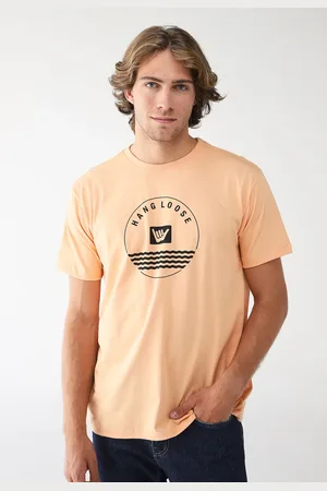 Hang Loose Camiseta Reta Outline