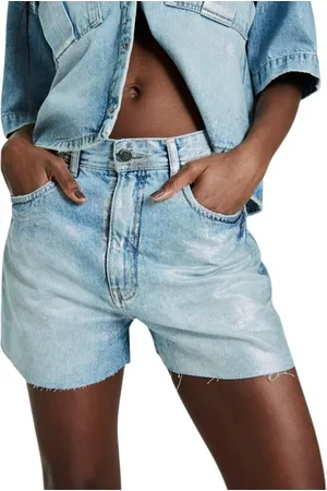 Reversa Short Jeans Foil