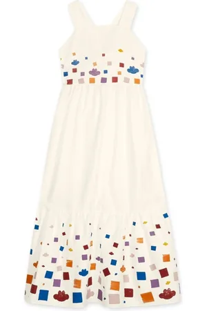 Lilica Ripilica Infantil - Vestido Longo Alfaiataria Feminino