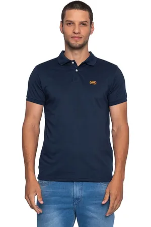 Ecko Camisa Polo Piquet Marinho