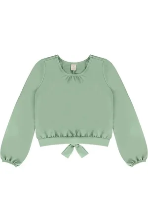 Lecimar Infantil - Blusa Em Alfaiataria Crepe 1703683