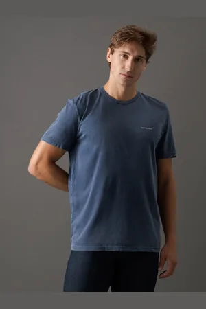 Calvin Klein Camiseta Masculina Neighborhoods Back - Marinho