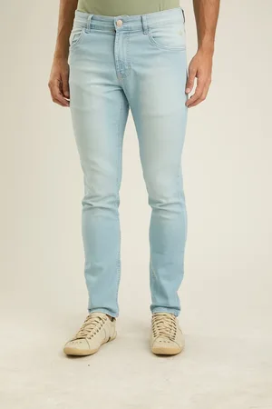 DOCTHOS Calca Fit Jeans Claro Calca Fit Jeans Claro 163 Jeans Claro 42