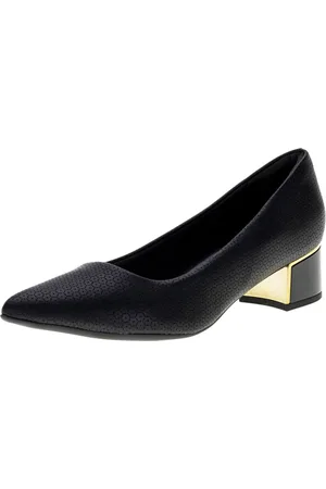 Piccadilly Sapato Feminino Salto Grosso - 739115 0089115
