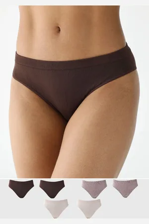 TRIFIL Kit 6pçs Calcinha Biquíni Lisa