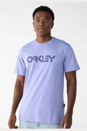 Oakley Camiseta Reta Logo Lilás