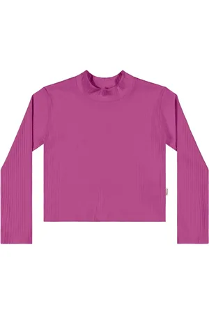 Elian Infantil - Blusa Menina Gola Alta Básica