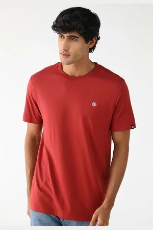 Element Camiseta Reta Lisa Vermelha
