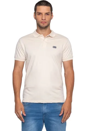 Ecko Camisa Polo Piquet Areia