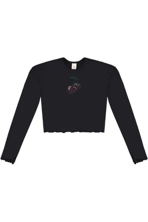 Lecimar Infantil - Blusa Em Cotton Stretch 1703632
