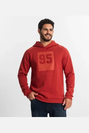 Diametro Blusão Masculino com Capuz Em Moletom