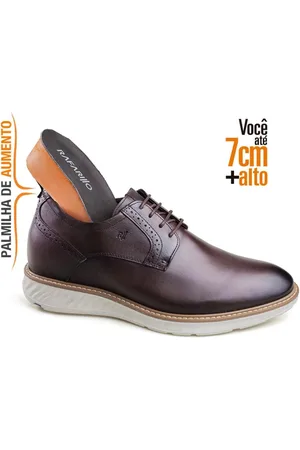 RAFARILLO Sapato Social London Alth Masculino Você + Alto