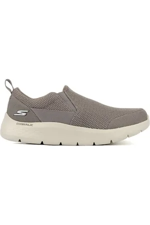 Skechers Tênis Masculino Slip On Go Walk Caqui Incolor