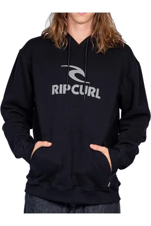 Rip Curl Moletom Canguru Puff Icon Logo WT25 Masculino Black