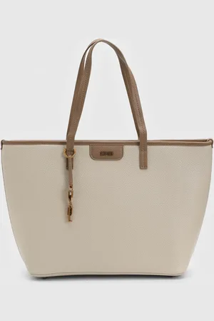 SANTA LOLLA Bolsa Tiracolo Tote Grande Off-White