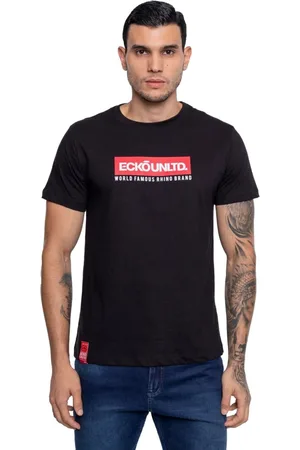 Ecko Camiseta Estampada Preta
