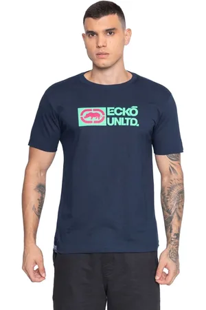 Ecko Camiseta Estampada Marinho