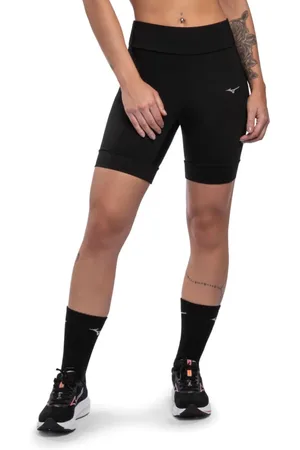 Mizuno Bermuda de Compressão Feminina Run Tech