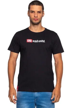 Ecko Camiseta Estampada Preta