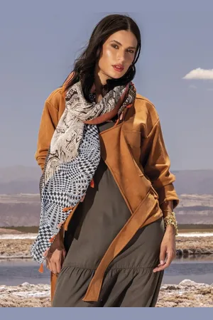 QUINTESS Casaco Feminino Em Malha Suede