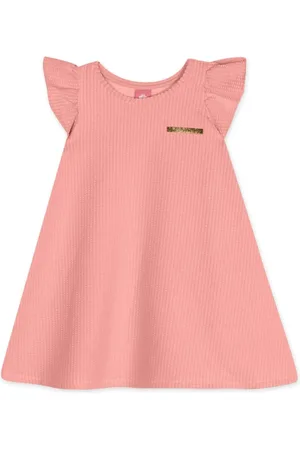 Lilica Ripilica Infantil - Vestido Manga Curta Feminino
