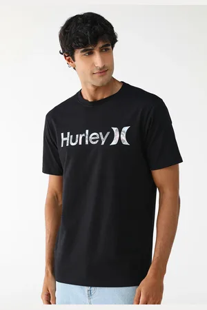 Hurley Camiseta Reta Logo Preta