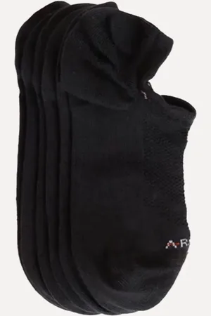 Aramis Meia Masculina Invisível Sport Preta Kit 3 Pares