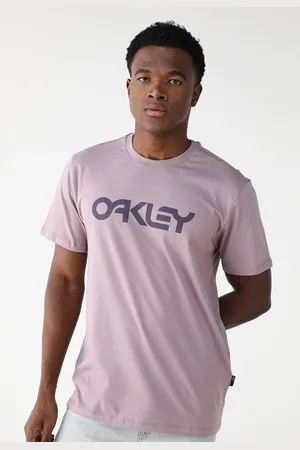 Oakley Camiseta Reta Logo Lilás