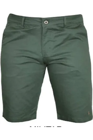 Amil Bermuda De Cós Brim Sarja Com Elastano Original Exclusivo Militar