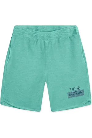 Tigor T. Tigre Infantil - Bermuda Moletom Masculina