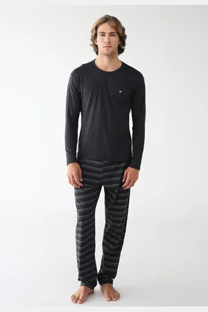 Malwee Conjunto de Pijama Reto Longo