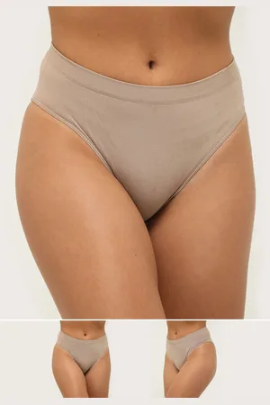 TRIFIL Kit 2pçs Calcinha Hot Pant Sem Costura