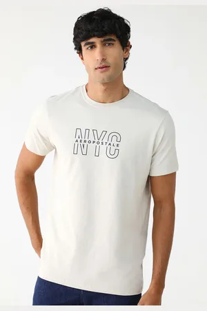 Aeropostale Camiseta Reta NYC Off-White