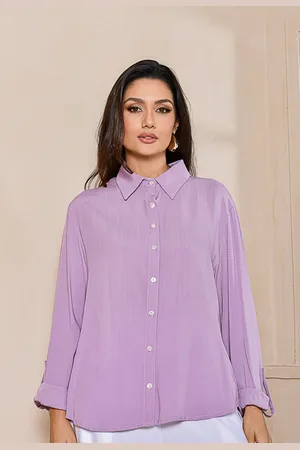 Crorela Camisa Lavanda