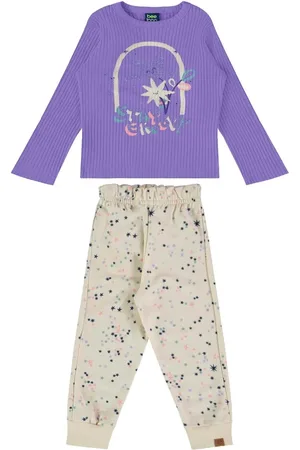 Bee Loop Infantil - Conjunto Femininas com Blusa e Calça