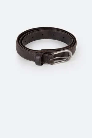 Hering Cinto Masculino em Couro com Fivela de Metal
