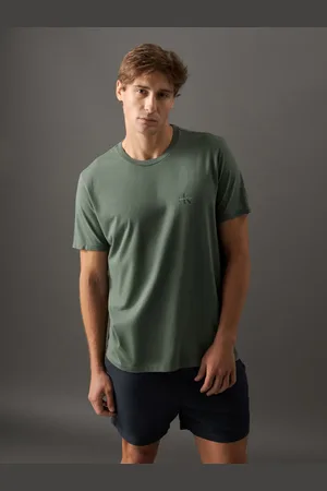 Calvin Klein Camiseta Masculina Re Issue Peito - Médio