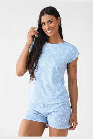 Malwee Conjunto de Pijama Curto Floral
