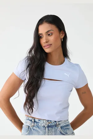PUMA Camiseta Cropped Slim Wardrobe Baby