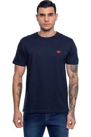 Ecko Camiseta Estampada Marinho
