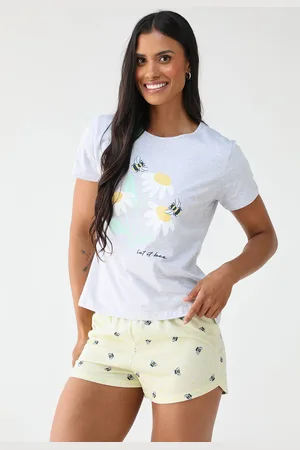 Malwee Conjunto de Pijama Curto Abelha