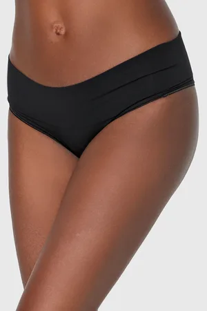 LUPO Calcinha Biquíni Loba Punho Soft Preta
