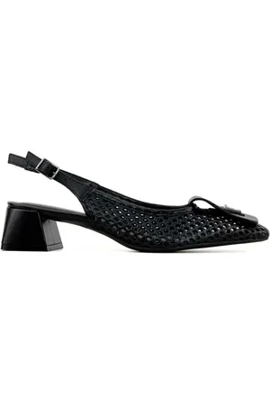 Pixolé Sapato Slingback Giulia Domna Atanado Preto