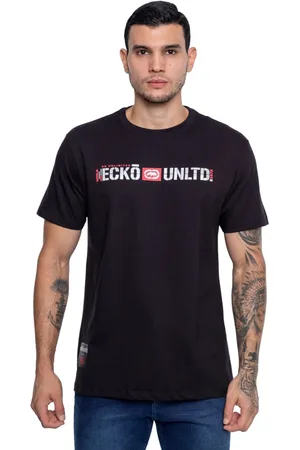 Ecko Camiseta Estampada Preta