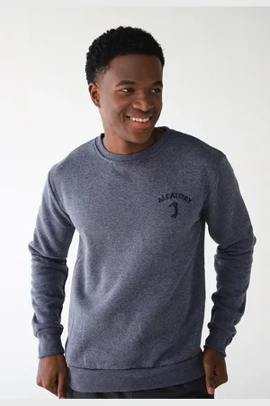 Aleatory Blusa de Moletom Flanelada Fechada Logo