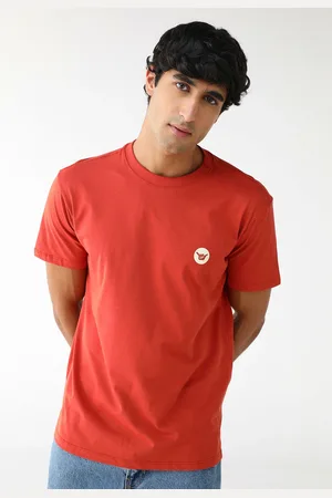Hang Loose Camiseta Reta Estampa Vermelha