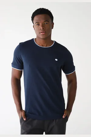 Colcci Camiseta Reta Logo Azul-Marinho