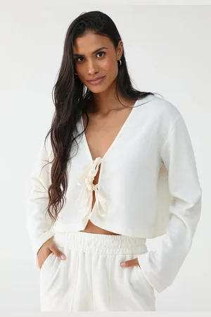 Volcom Blusa Lived In Louge Off-White