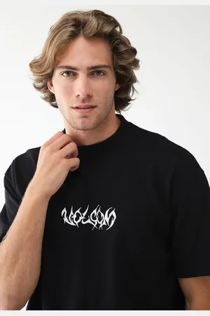 Volcom Camiseta Reta Comfort Full Ring Preta